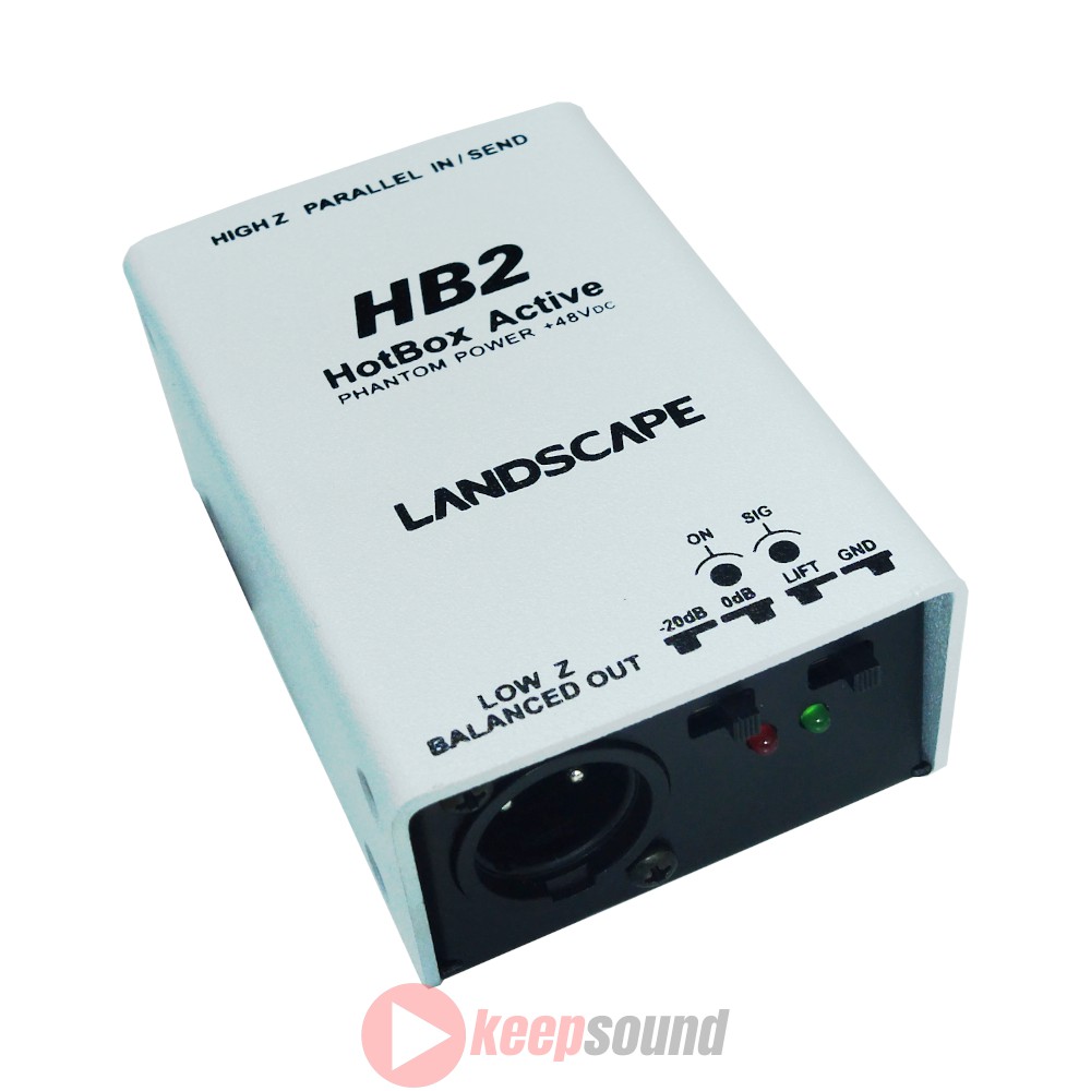 Direct Box Compacto Ativo HB2 HOTBOX - LANDSCAPE - KEEPSOUND - Loja de ...