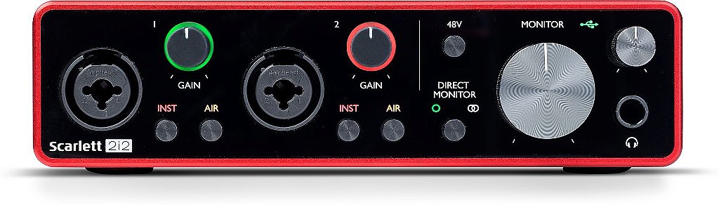 DTM・DAW Focusrite Scarlett 2i2 3rd gen Interface De Audio 3° Geração SCARLETT 2i2 - FOCUSRITE - KEEPSOUND