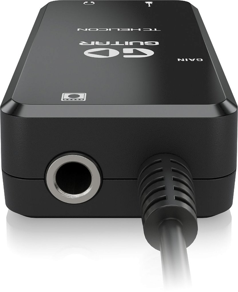 Interface De Áudio Portátil GO GUITAR - TC HELICON - KEEPSOUND - Loja ...