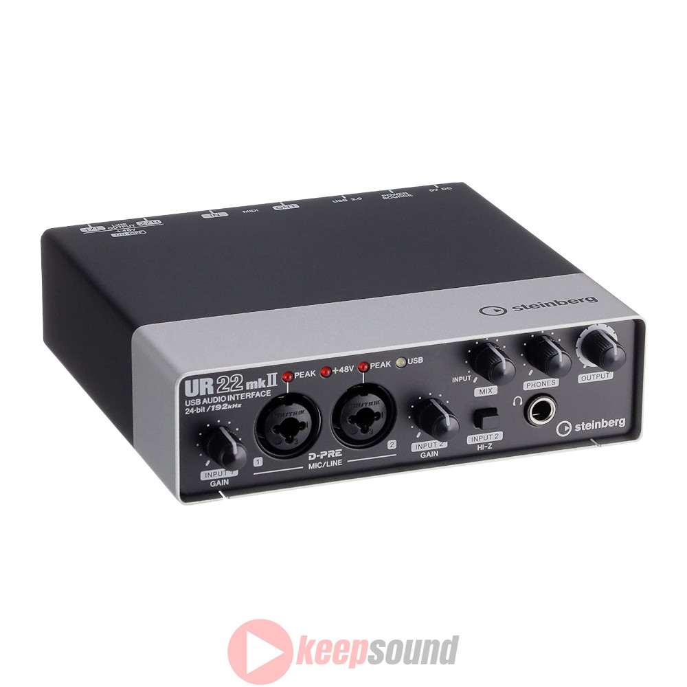 kit Home Studio UR22 MKII RECORDING PACK STEINBERG KEEPSOUND Loja