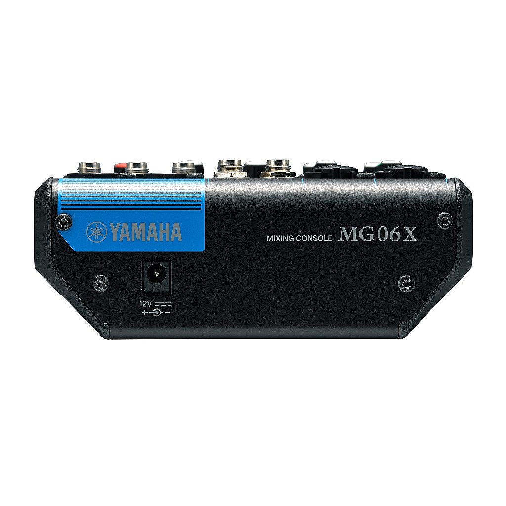 Mesa de Som Analógica 6 Canais com Efeitos MG06X - YAMAHA