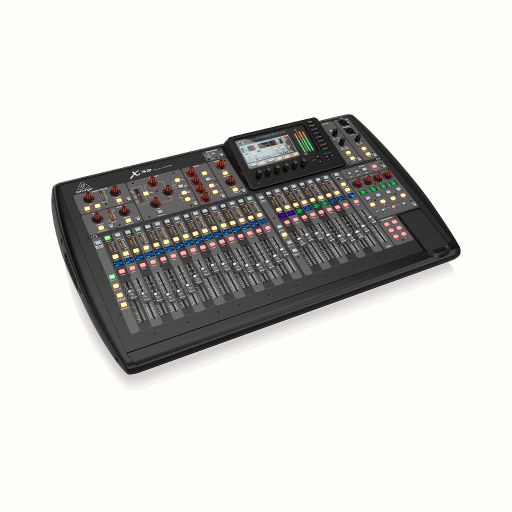 Mesa de Som Digital 32 Canais 16 saídas X32 - BEHRINGER