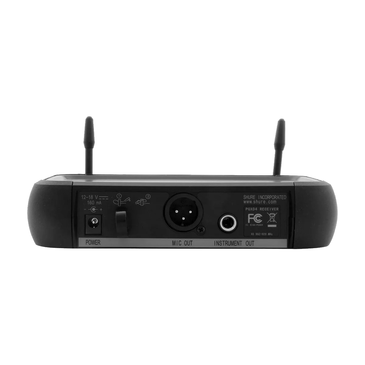 Sistema de Microfone Sem Fio SHURE PGXD24/PG58 - Tecnologia