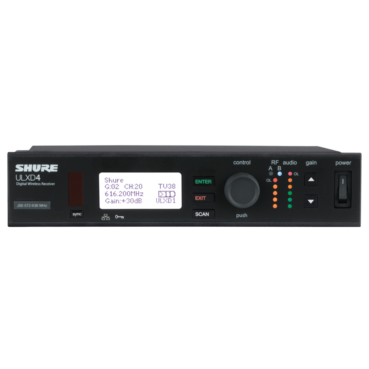 Microfone Sem Fio ULXD24/SM58 Shure - Qualidade Profissional