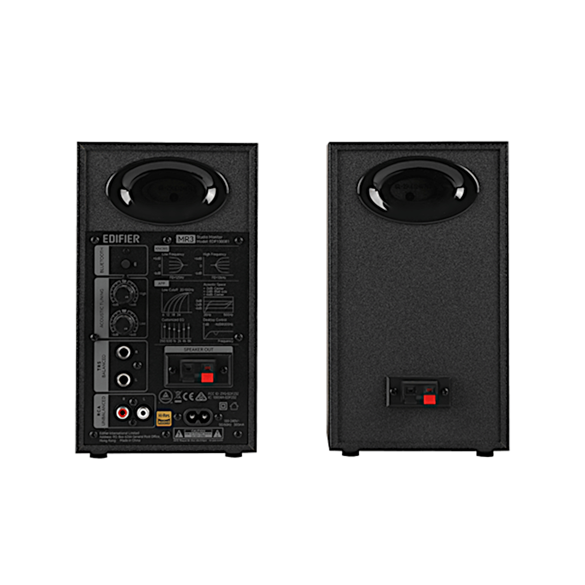 Monitor de Referência Bluetooth (Par) Preto MR3 - EDIFIER