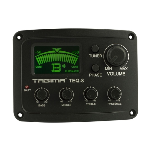 Pré-Equalizador e Afinador TEQ 8 - Tagima | Keepsound - KEEPSOUND ...