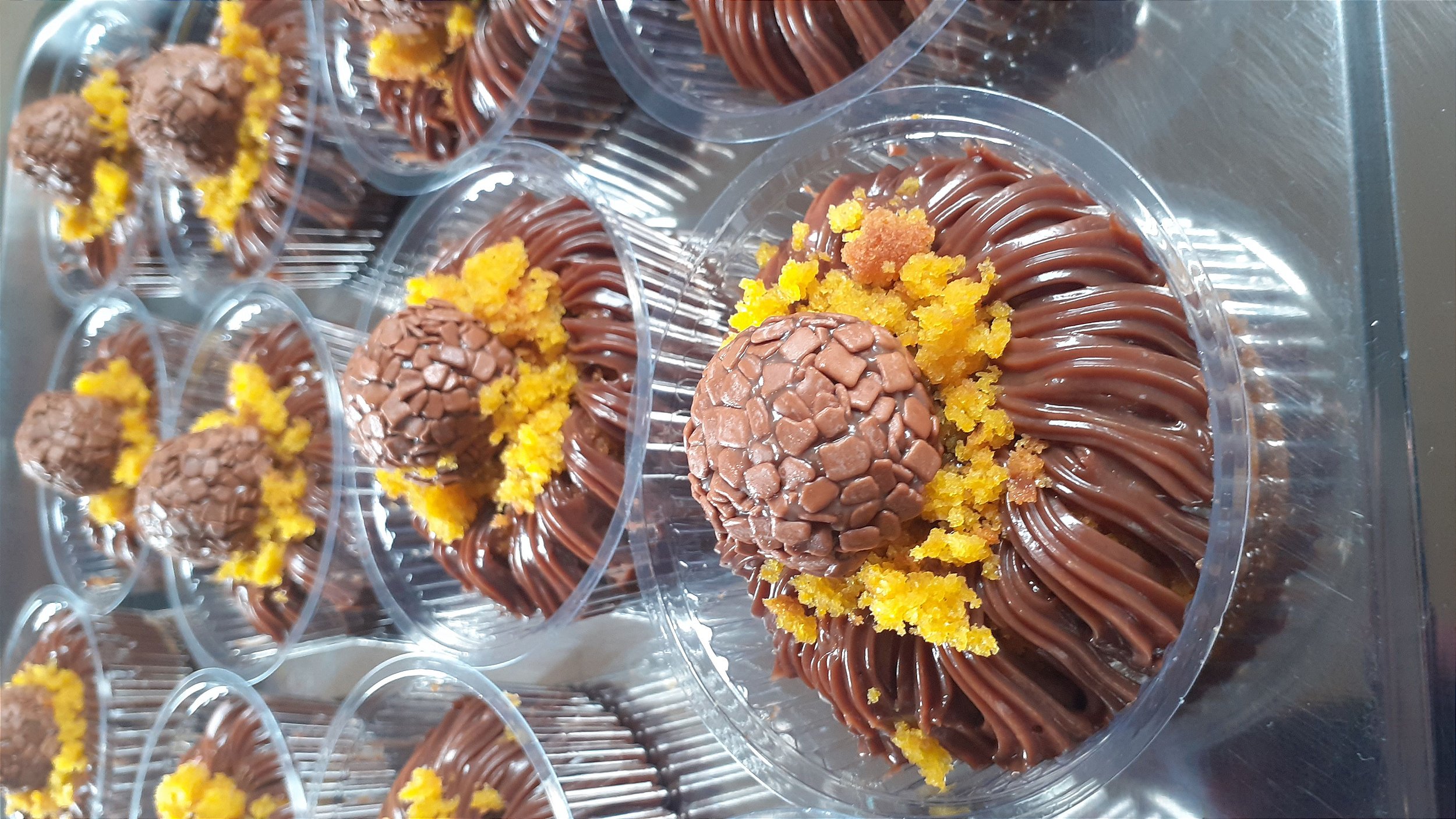 Bolo de Cenoura com Brigadeiro