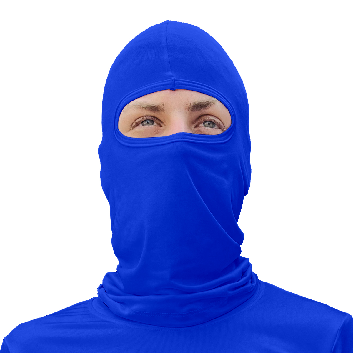 777 × ASA3000 GO-TO-MASK Touca Ninja Balaclava Azul Maicol Para Camara Fria CA 10979