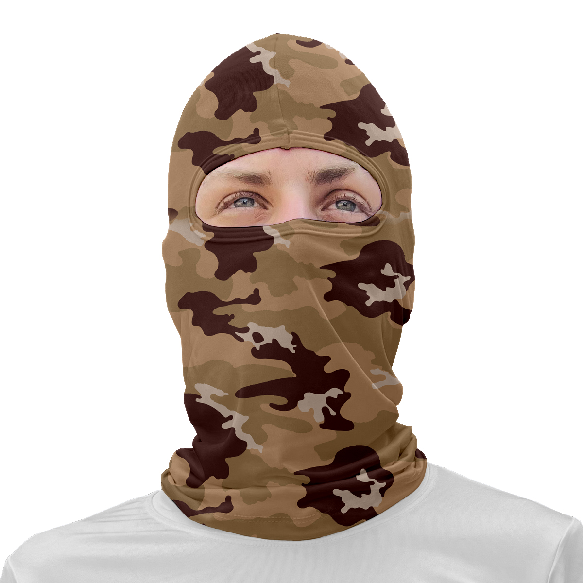 Kit 5 Balaclava Touca Ninja Adstore Premium Camuflada - ADSTORE