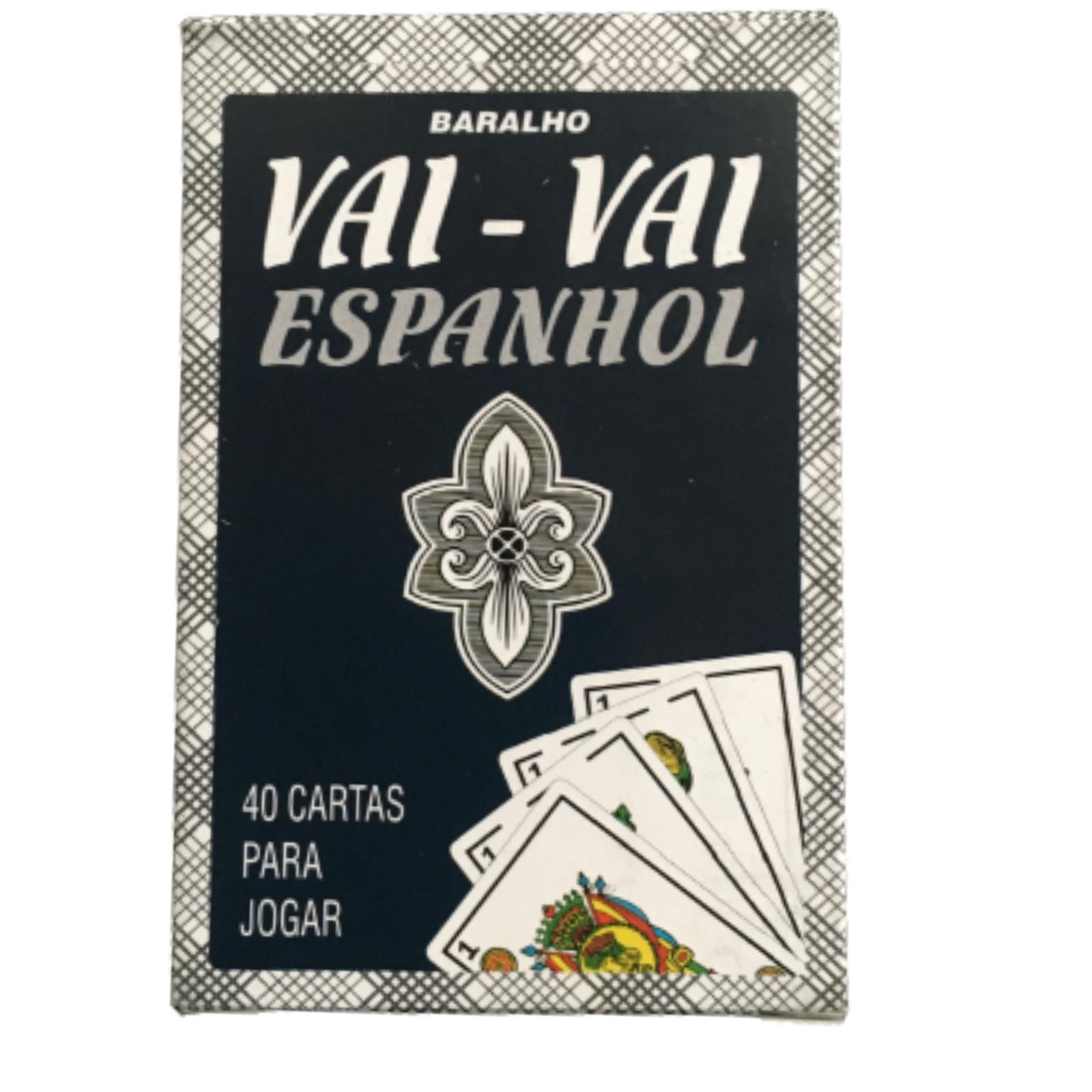 Jogo de Cartas Baralho Vai - Vai Espanhol - Mini71 na Web