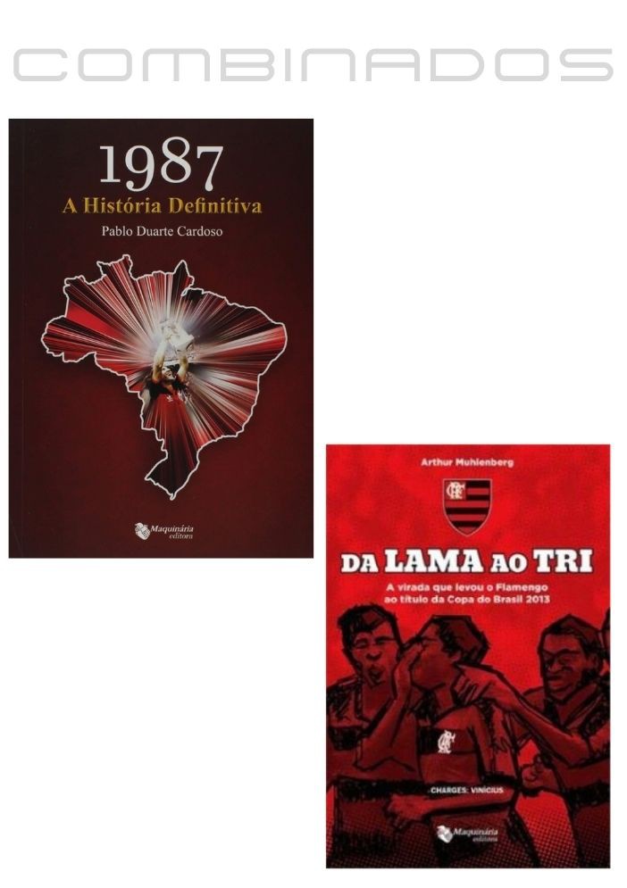 Kit Presente - Livros: Fluminense Football Club - Mini71 na Web