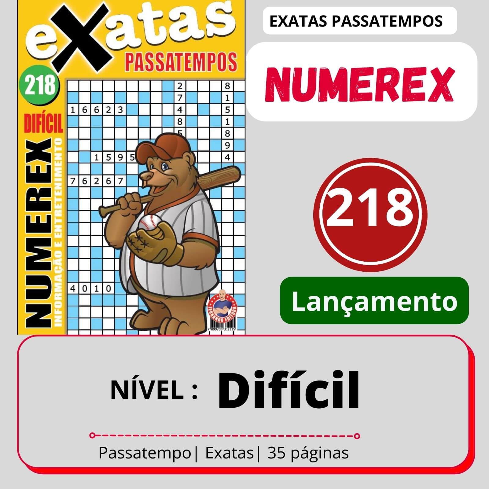 Numerex Exatas edição nº 218 - Mini71 na Web