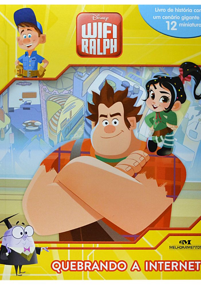 Wifi Ralph Wifi Ralph - Quebrando a Internet - Disney - Mini71 na Web