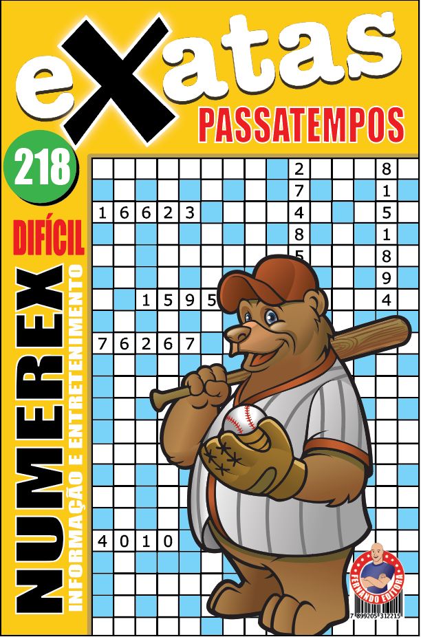 Kit com 6 unid. Passatempo Letrex e Numerex - Mini71 na Web