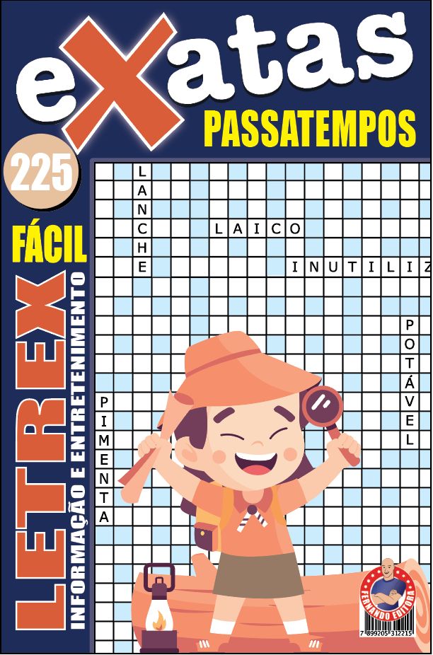 Kit com 6 unid. Passatempo Letrex e Numerex - Mini71 na Web