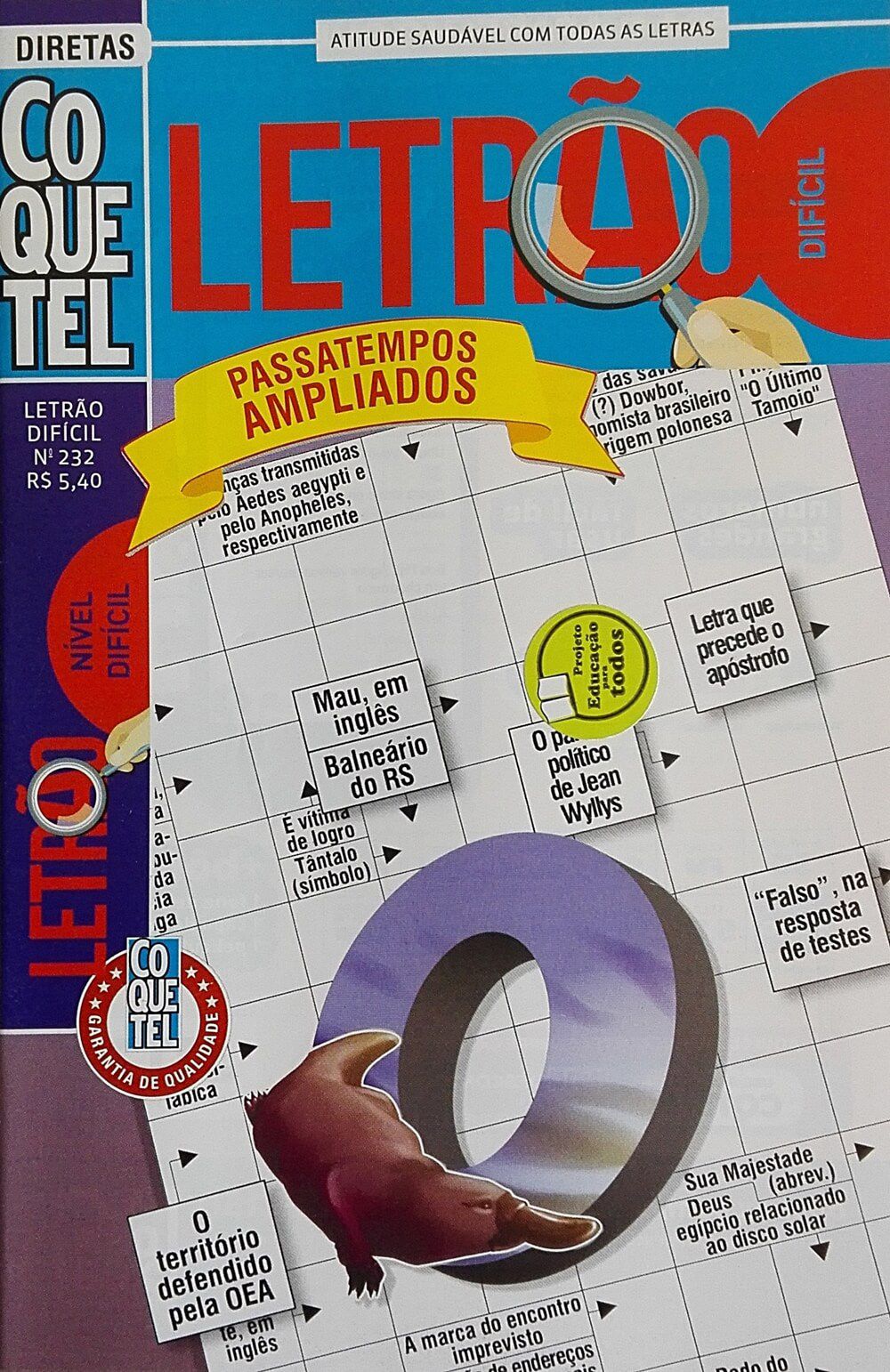 A casa dos seus jogos e passatempos preferidos - Revistas Coquetel