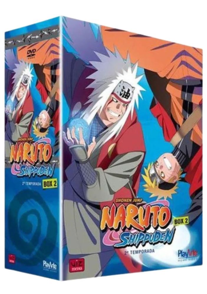 DVD BOX - Naruto Shippuden - Segunda Temporada - Box 2 (5 Discos) - Mini71  na Web