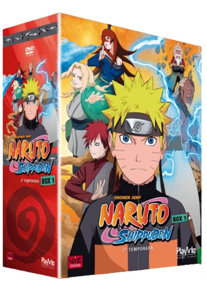 DVD: Confira as artes de Naruto Shippuden