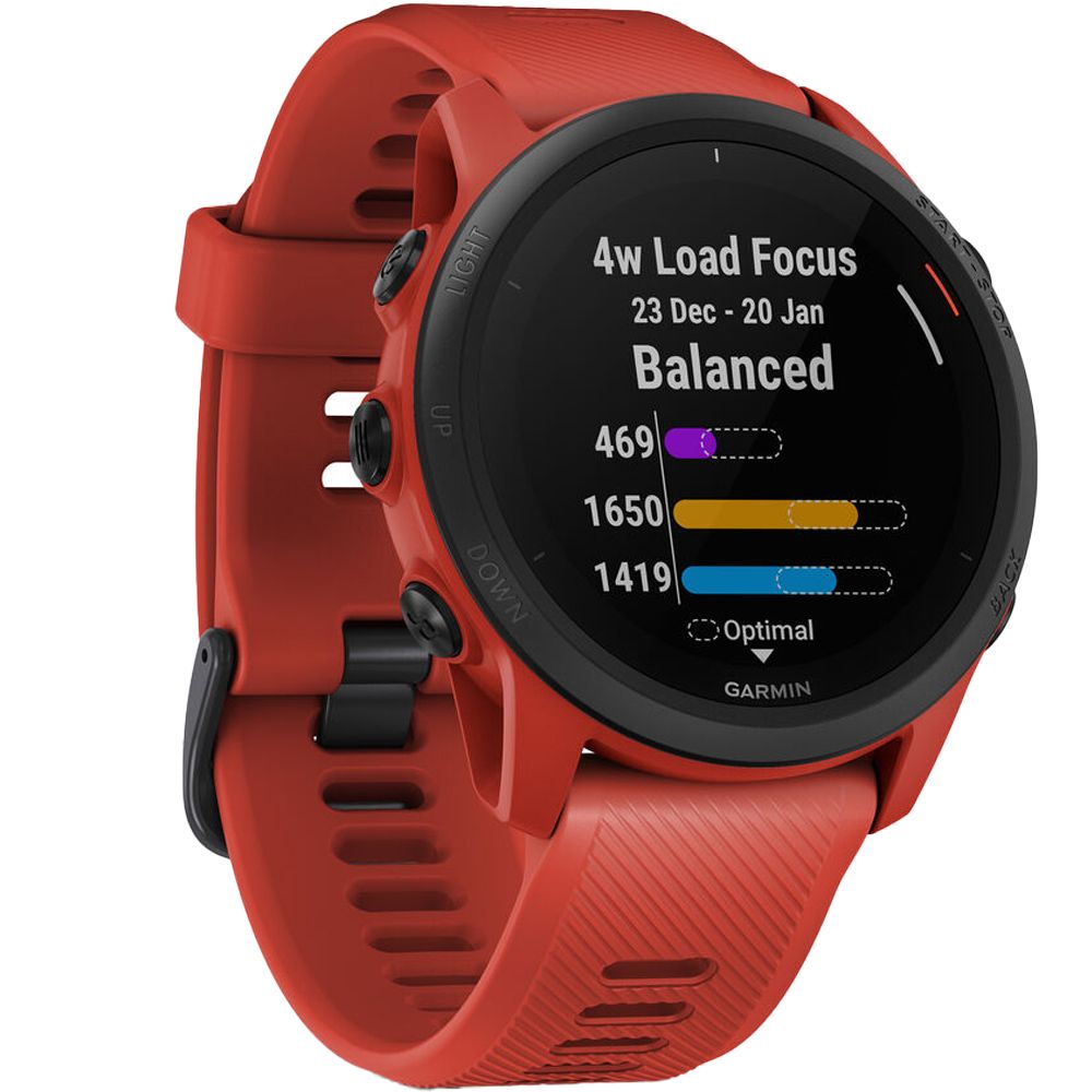 Diruite Confezione da 4 pellicole protettive in vetro temperato HD per smartwatch Garmin Forerunner 745, antigraffio, anti-olio, senza bolle