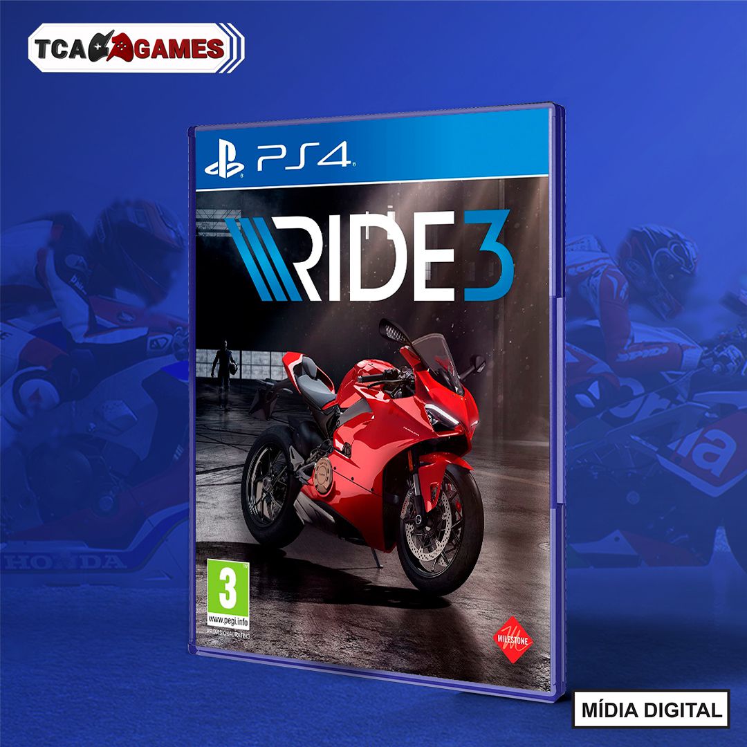 Ride 3 - PS4 - Mídia Digital - Jogos digitais para Ps4, Ps5, Xbox One e  Series.