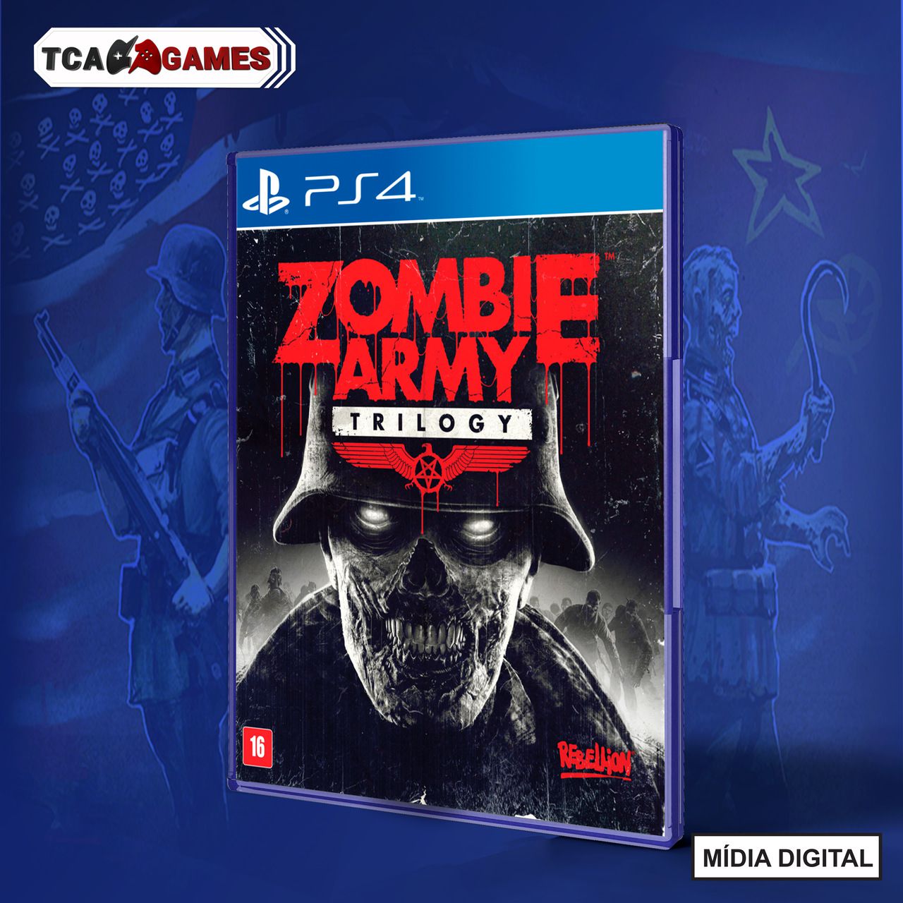 Zombie Army Trilogy - PS4 - Mídia Digital - Jogos digitais para Ps4, Ps5,  Xbox One e Series.