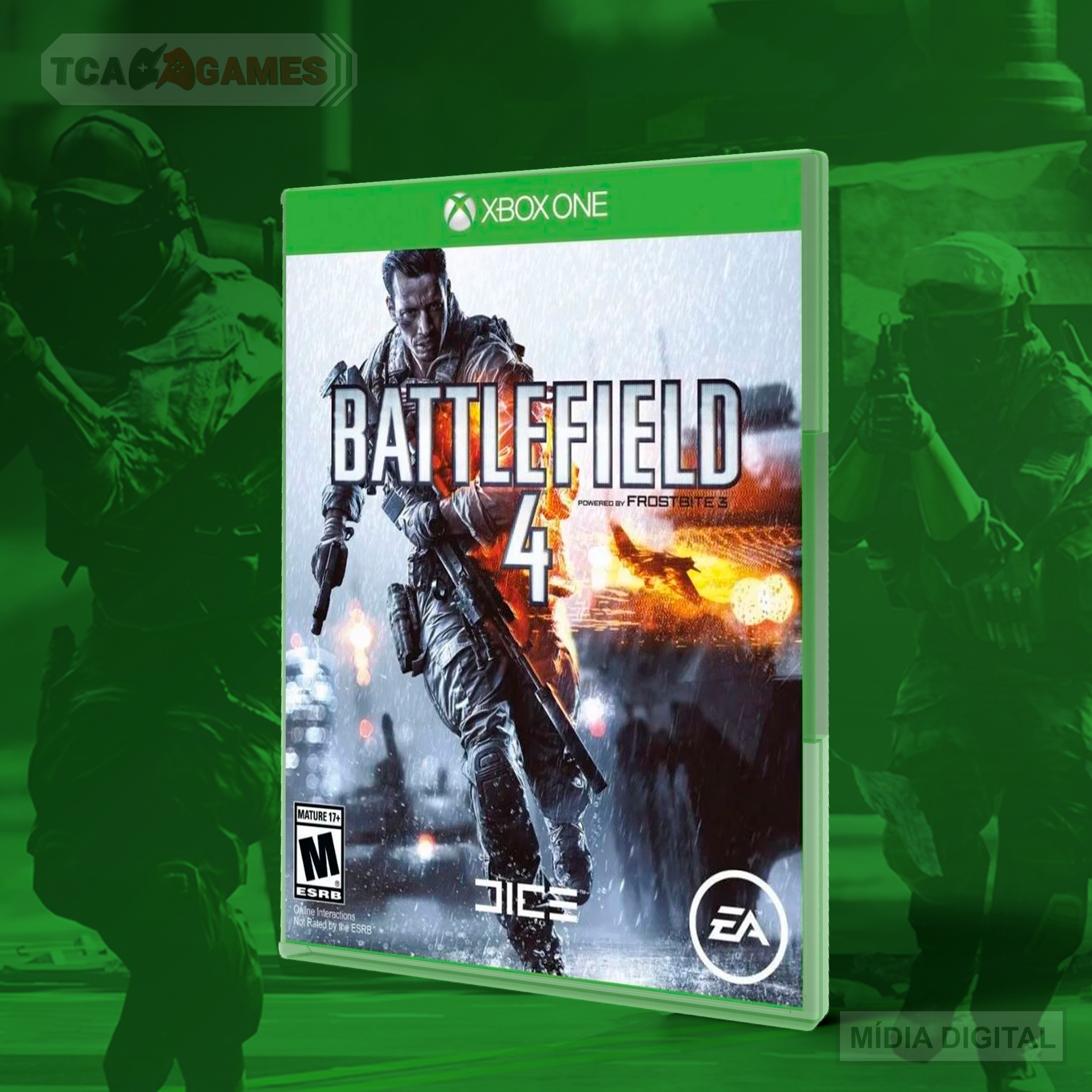 Battlefield 4 Xbox One Mídia Digital - Jogos digitais para Ps4, Ps5, Xbox  One e Series.