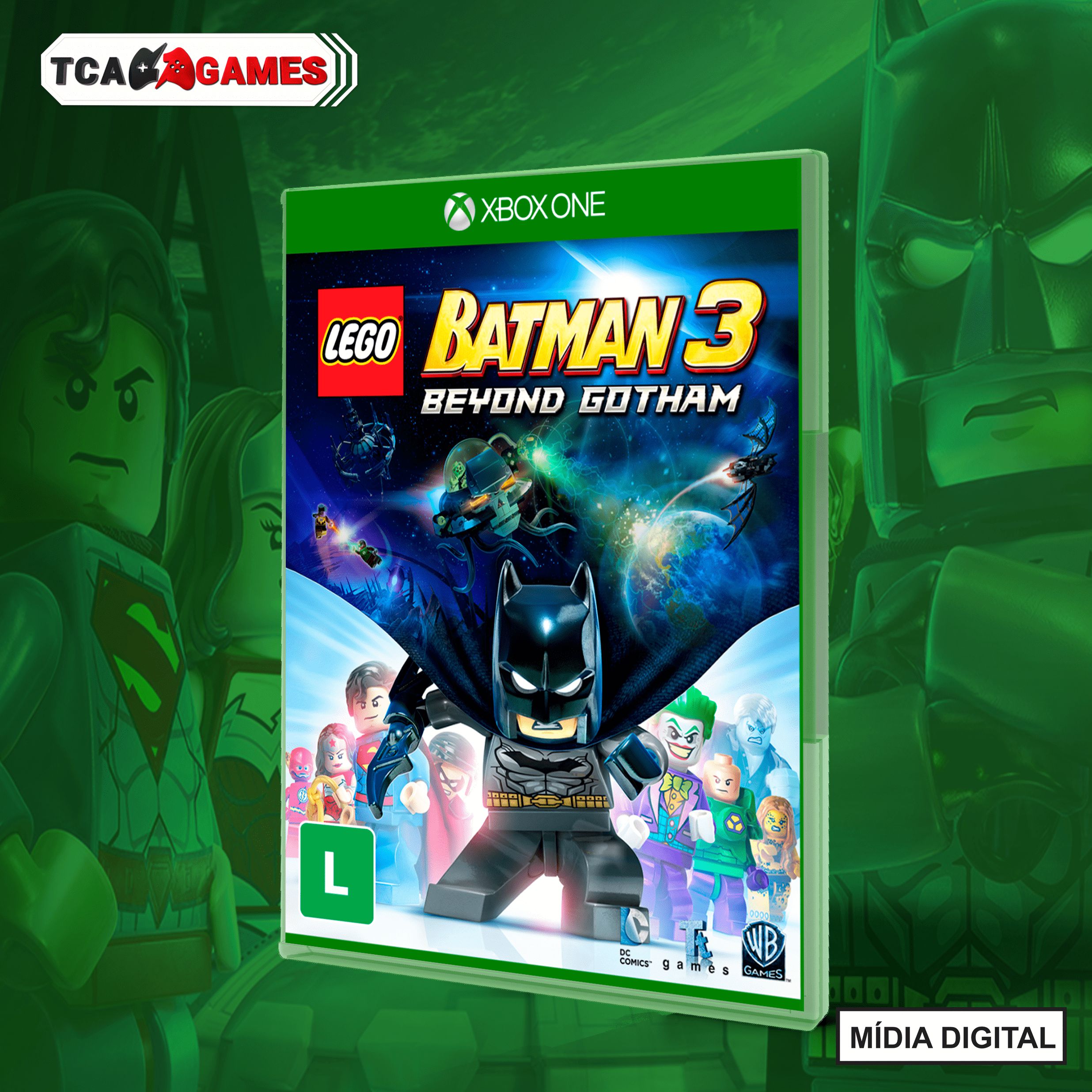 Lego Batman 3 Além De Gotham Xbox One Mídia Digital - Tca Games - Jogos  Digitais para seu PS4 e PS5