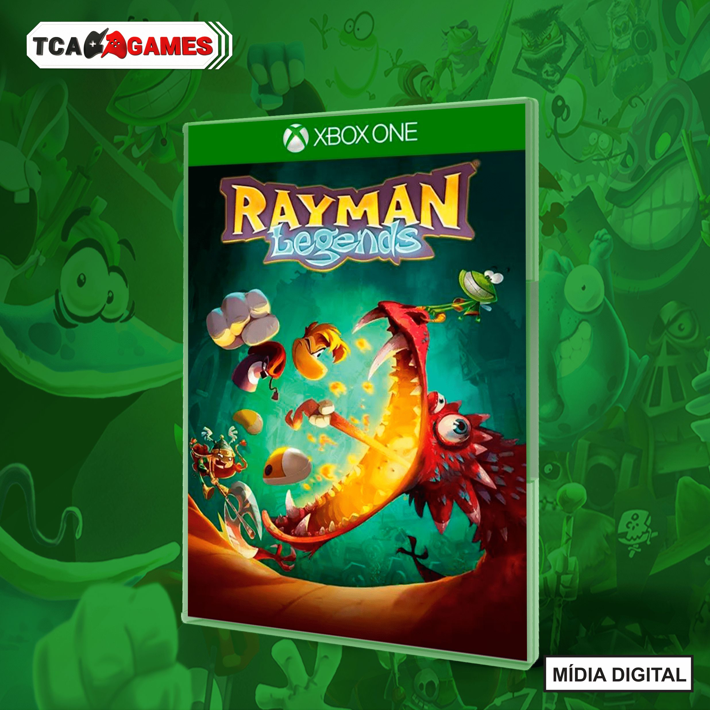 Marco de referencia siga adelante lento Rayman Legends Xbox One Mídia Digital - Jogos digitais para Ps4, Ps5, Xbox  One e Series.