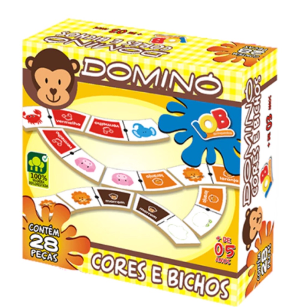 Jogo De Percepção Visual Das Cores Brinquedo Pedagógico