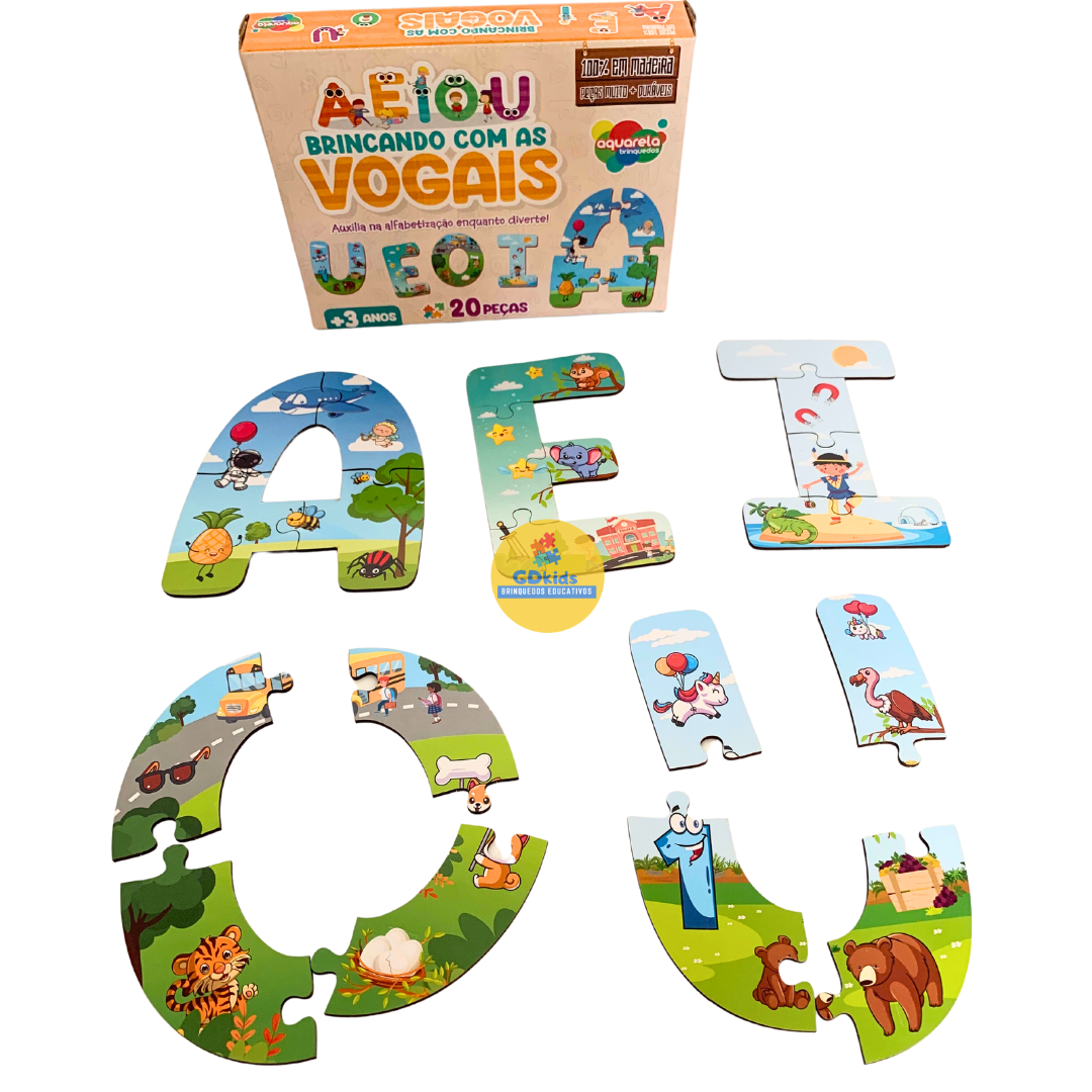 Brincando com Vogais - Educação Infantil