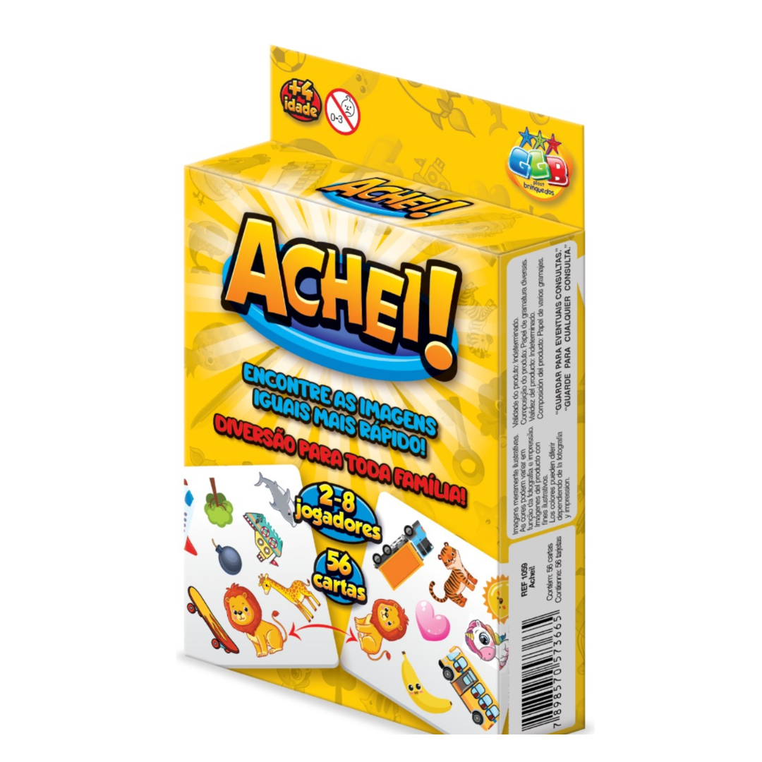 Cadê Jogo de Cartas GGB Brinquedo Educativo - GDkids Brinquedos