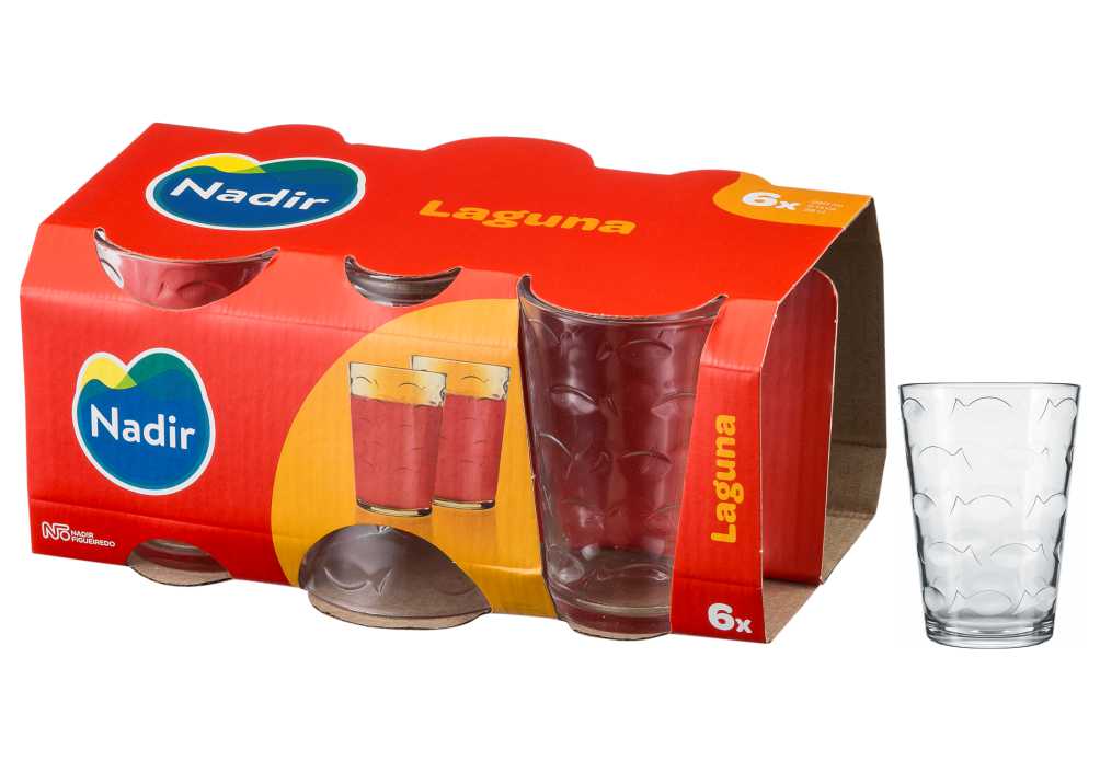 Jogo de Copos Nadir Batuque 265ml com 6 peças