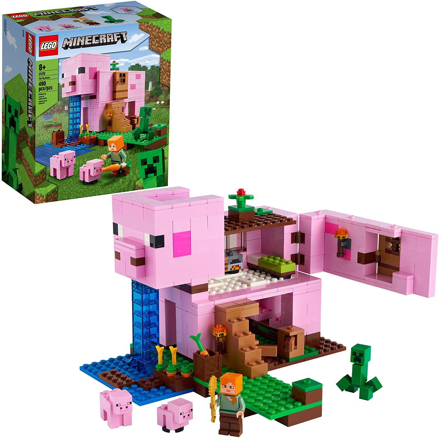 Lego Minecraft A Casa Cogumelo - 21179