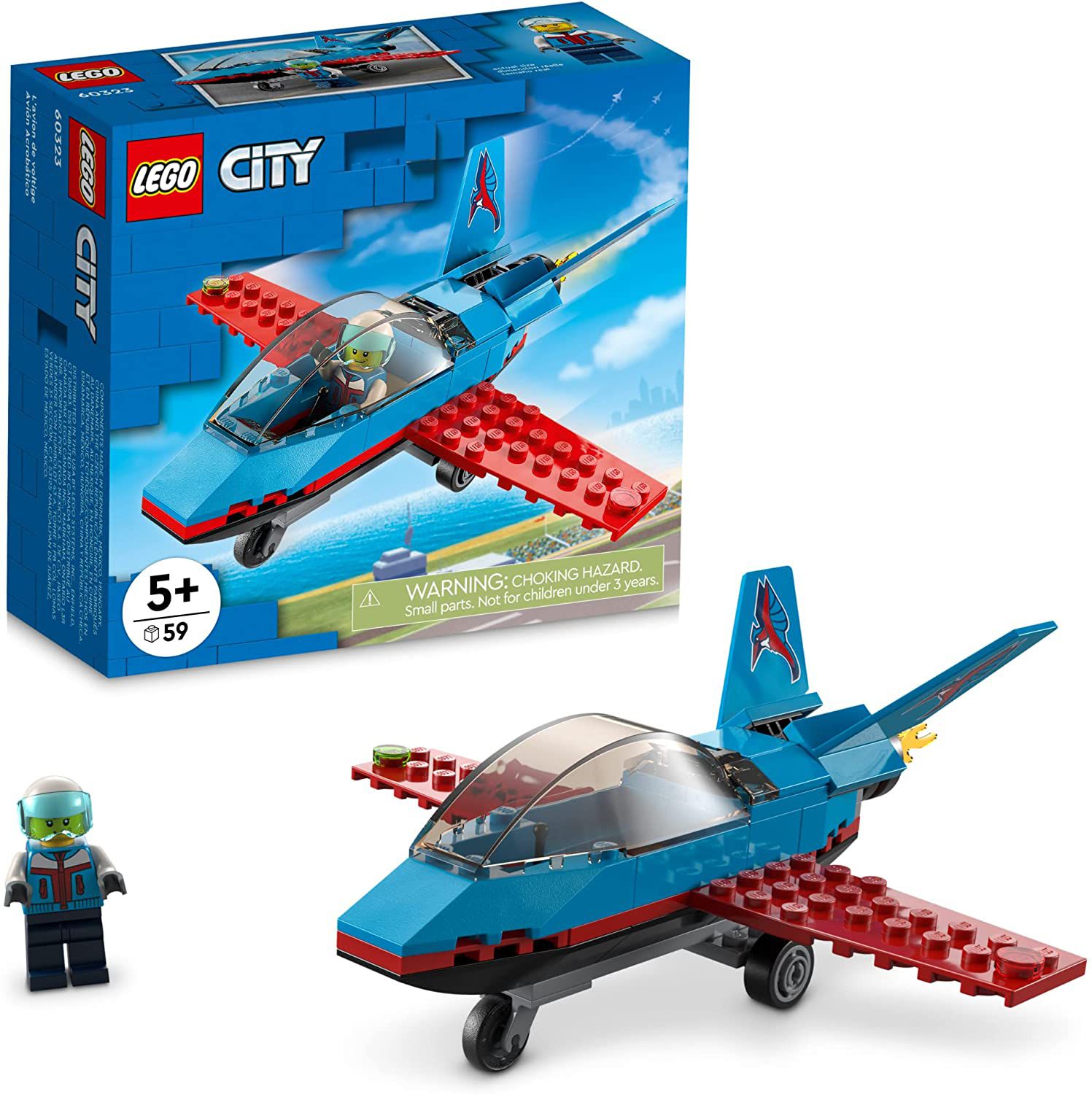 Lego 60217 City - Avião de Combate ao Fogo