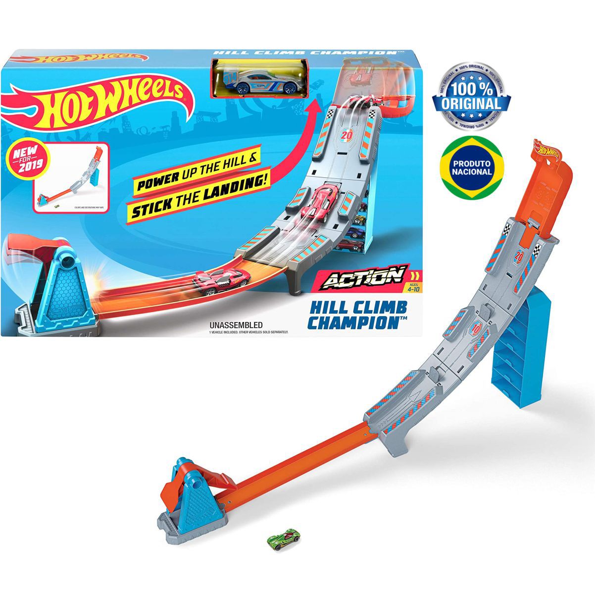 PISTA HOT WHEELS CAMPEONATO DE LOOPING - MATTEL ORIGINAL - PopCasa