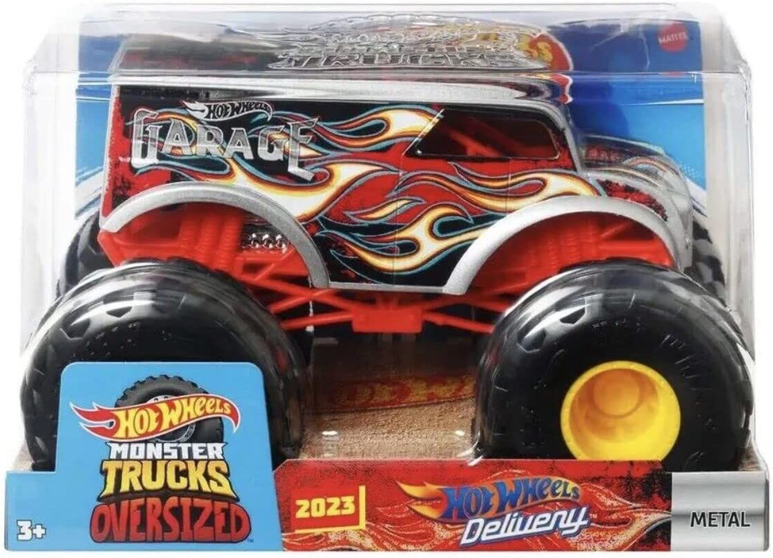 Carrinho Hot Wheels Monster Truck Night Shifter Vermelho