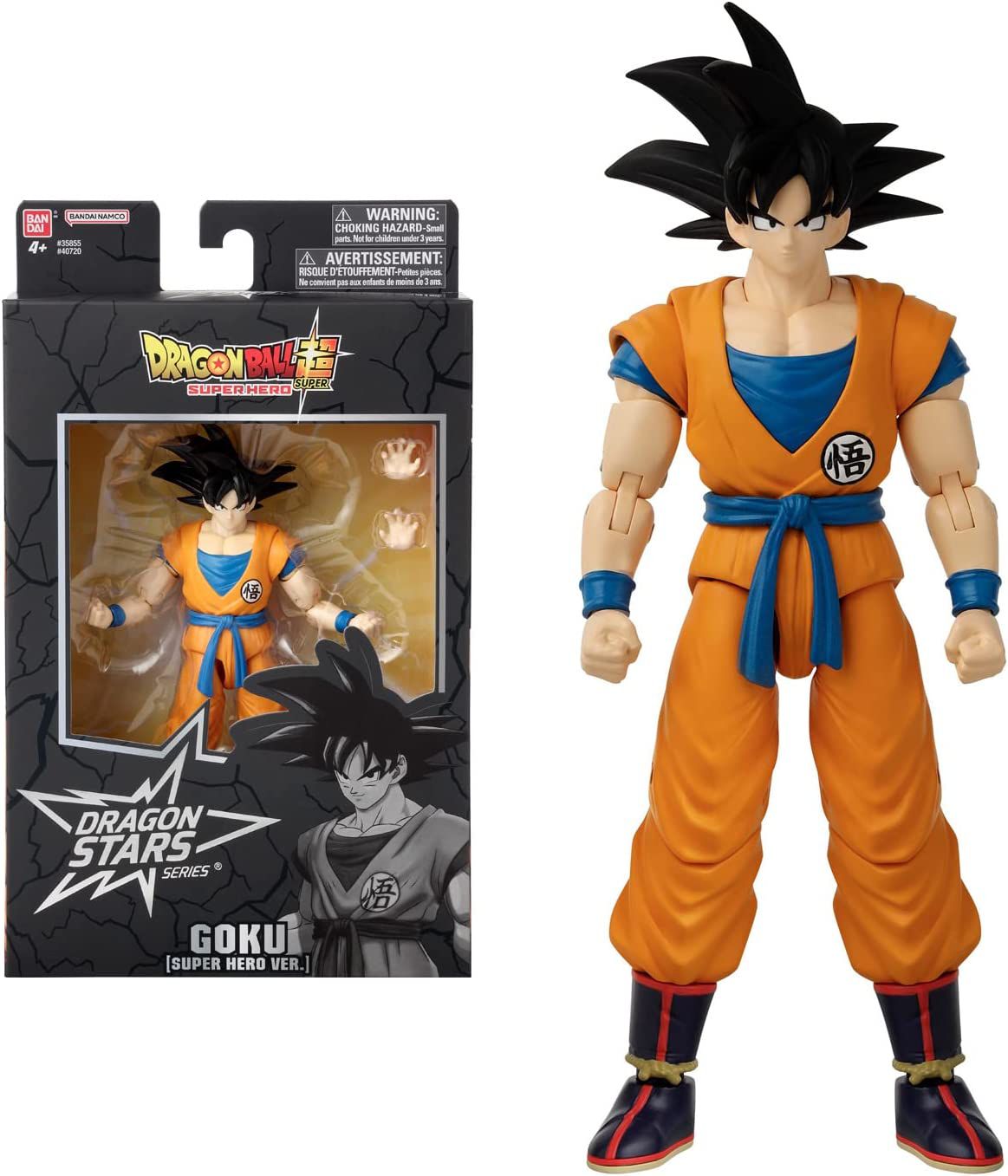 Boneco Dragon Ball Articulado Ultra Instinct Goku Bandai