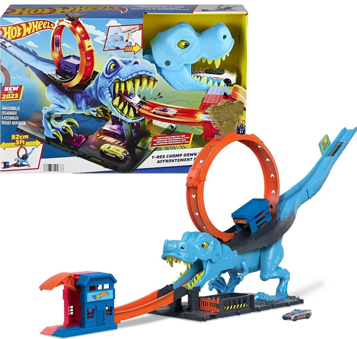 Hot wheels city rex demolidor mattel