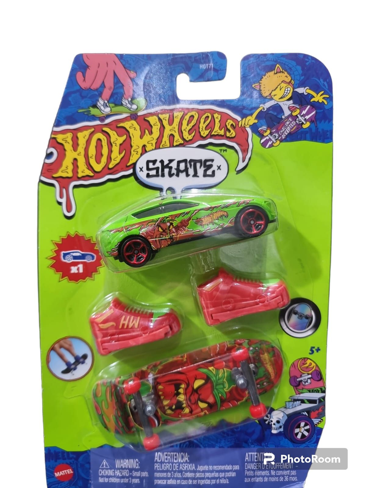 Skate de Dedo Hot Wheels | Capitão Marvel - Skate e Tênis - Mattel