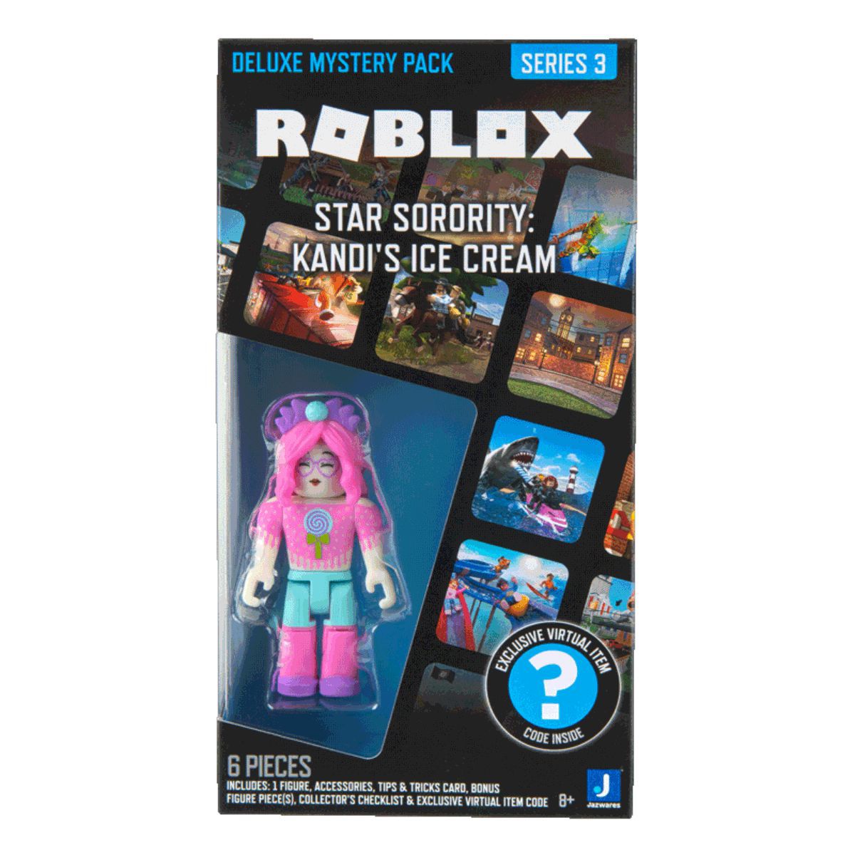 Boneca Roblox - Star Sorority e acessórios + Código Virtual - Jazwares -  Bonecas - Magazine Luiza