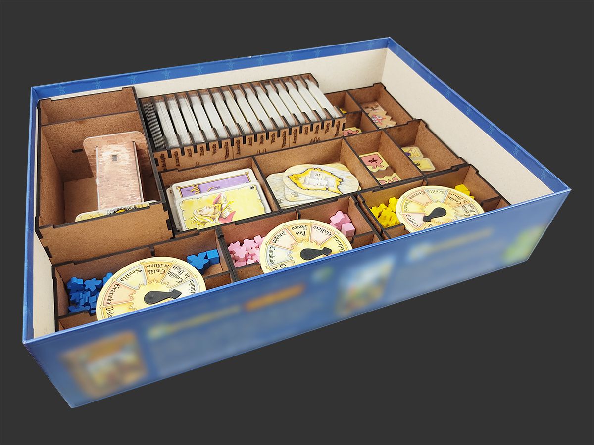 Organizador (INSERT MDF) para El Grande Big Box - Bucaneiros Jogos