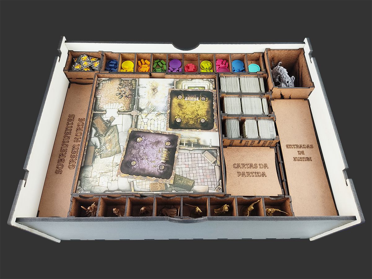 Caixa Organizadora Big Box para Zombicide: Medieval - PREMIUM