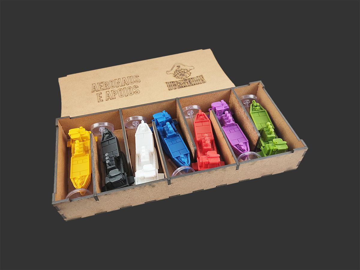 Organizador (INSERT MDF) para Scythe - Modelo 2 - Bucaneiros Jogos