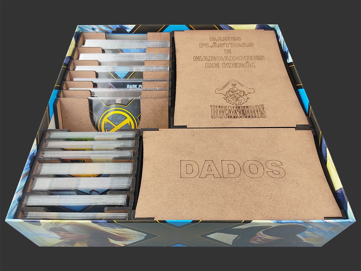 Organizador (INSERT MDF) para X-Men: Insurreição Mutante