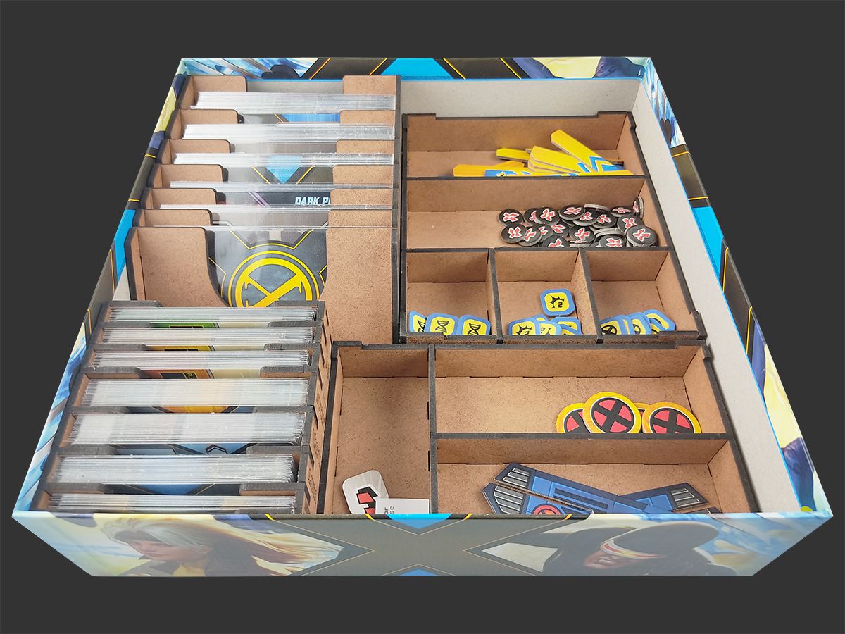 Organizador (INSERT MDF) para X-Men: Insurreição Mutante