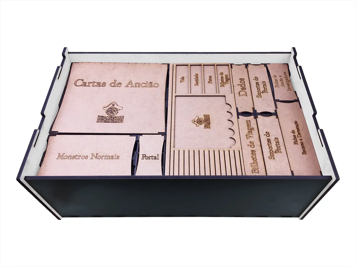 Caixa Organizadora Big Box para Eldritch Horror PREMIUM - Modelo 1