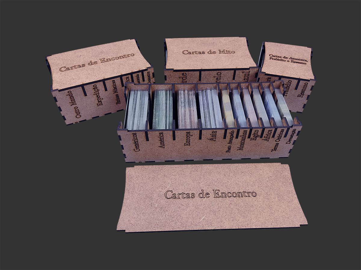 Caixa Organizadora Big Box para Eldritch Horror PREMIUM - Modelo 2