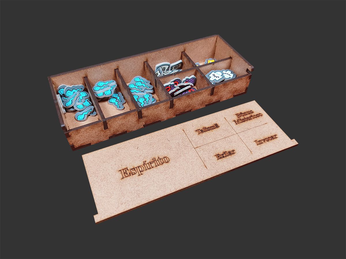 Organizador (INSERT MDF) para Night Parade of a Hundred Yokai