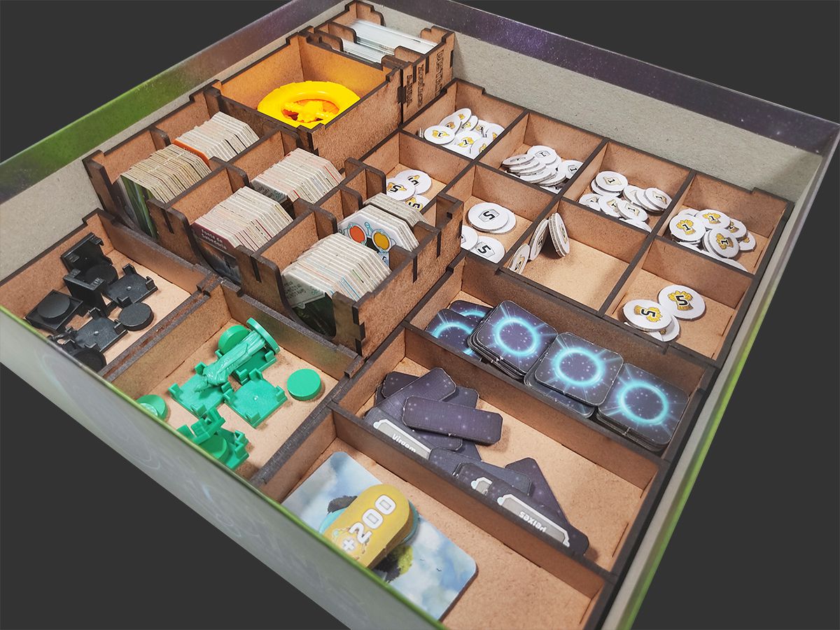 Organizador (INSERT MDF) para Origins: Primeiros Construtores