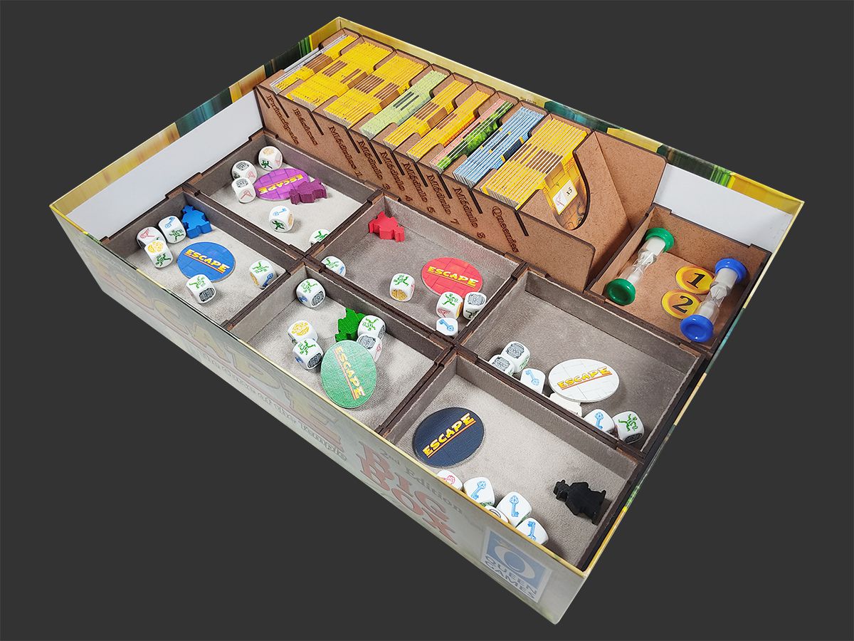 Organizador (INSERT MDF) PREMIUM para Escape: The Curse of the